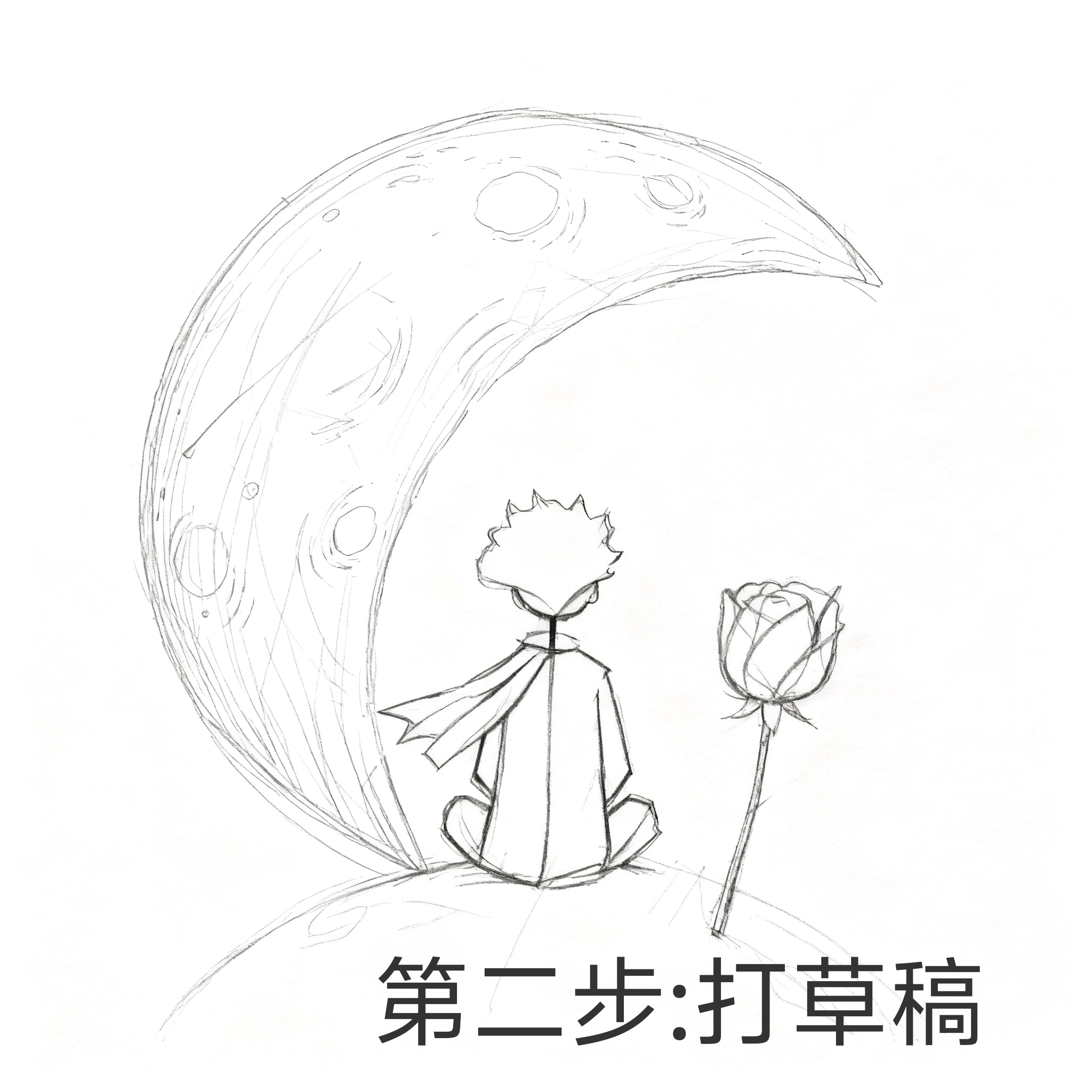 选择小王子的主题，是因为这个故事本身充满了诗意与哲理，而秋天的落叶自带一种静谧、略带忧伤又充满回忆的氛围