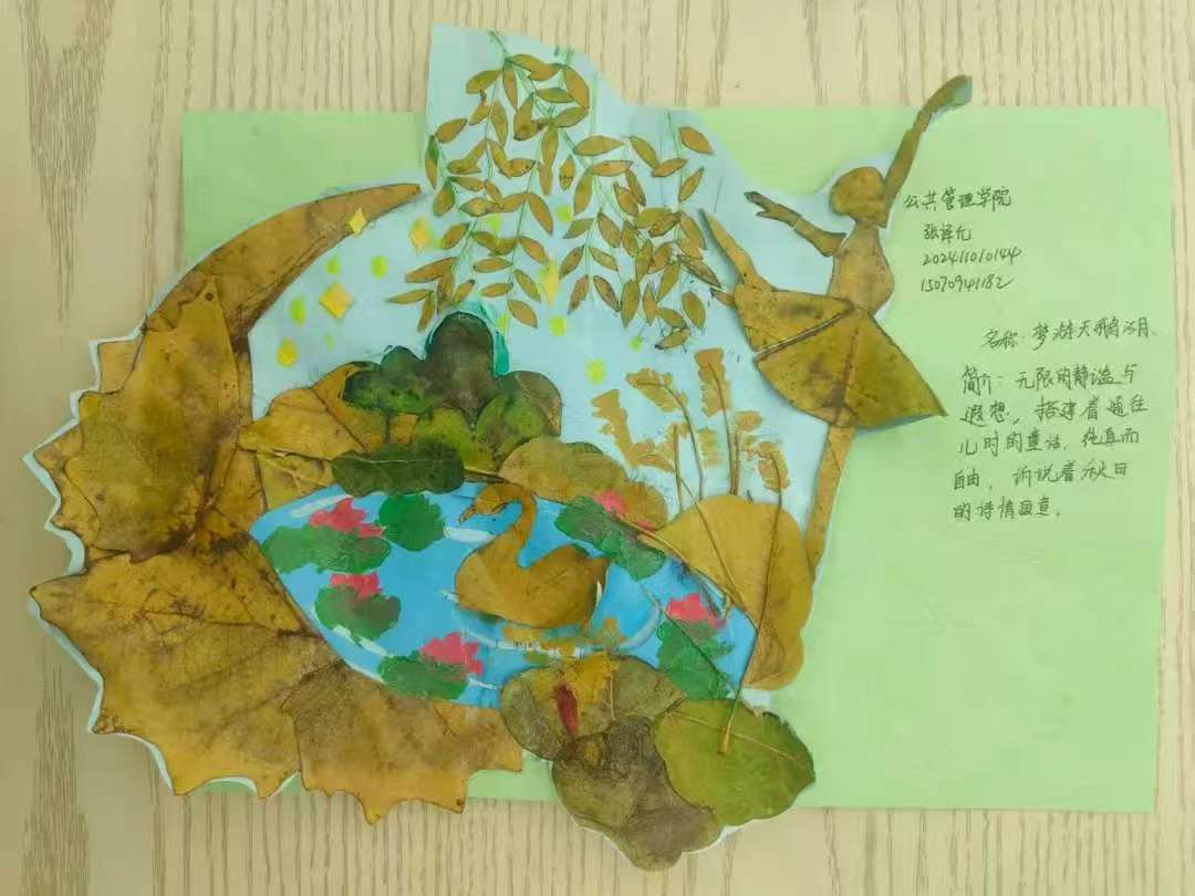 《梦游天鹅湖》
–无限的静谧与遐想，搭建着通往儿时的童话，纯真而自由，诉说着秋日的诗情画意–
张译元