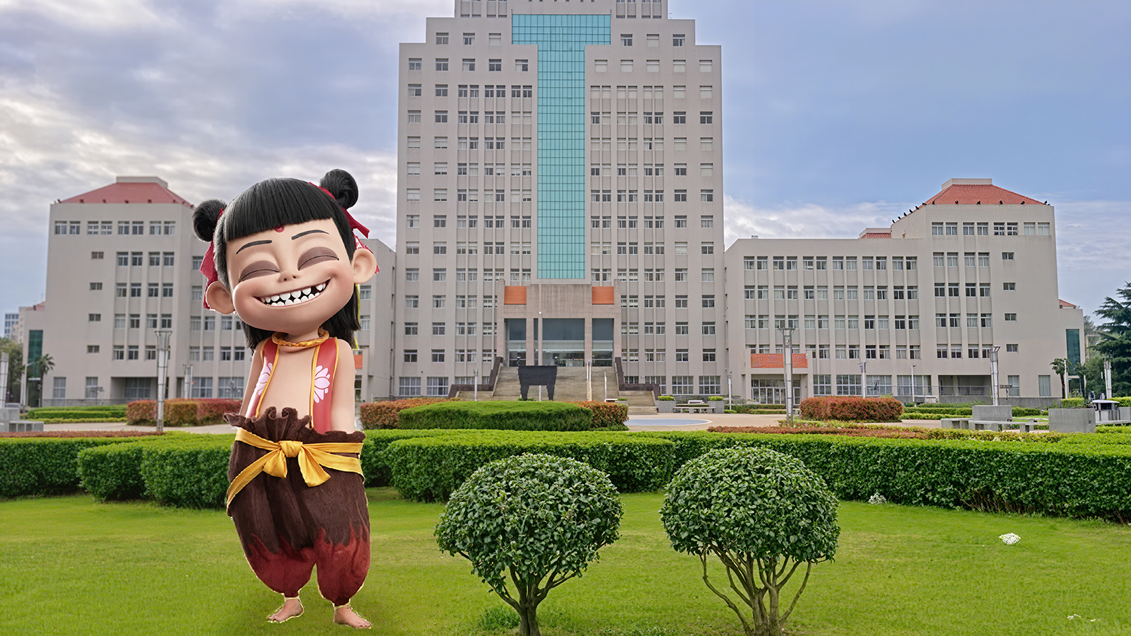扬州大学：小中带你看扬大140亿男主帮你立下flag‼️_