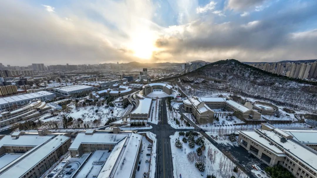 大连东软信息学院风景图片