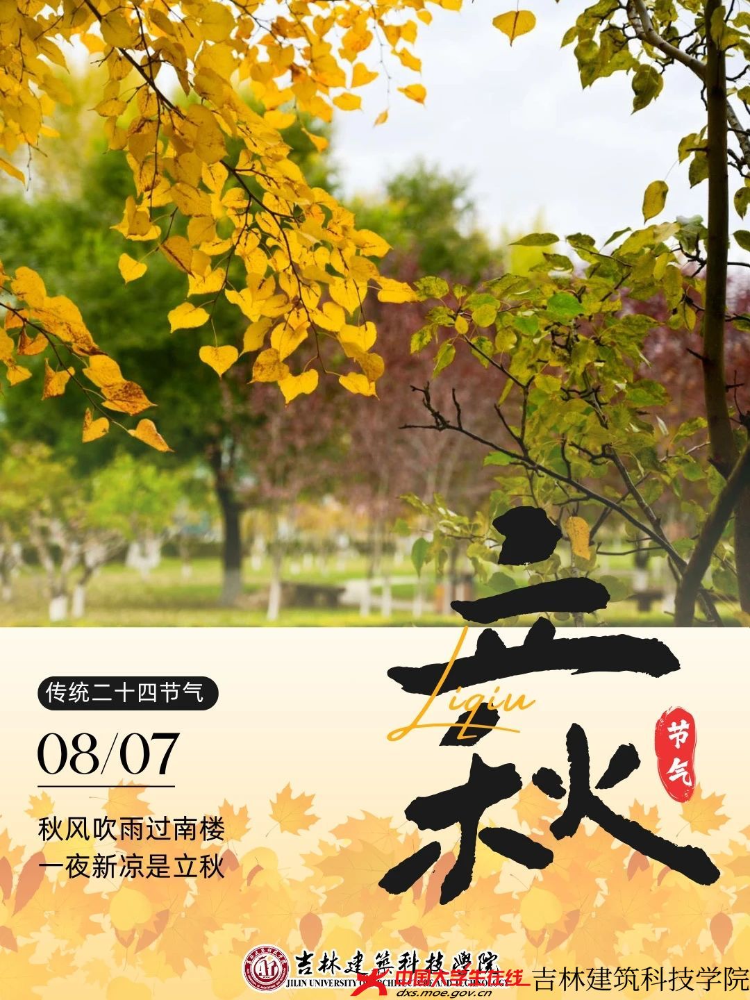 荷香渐淡 桂意初萌
草木在时光流转中沉淀
将夏日的炽热
化作金黄的希望