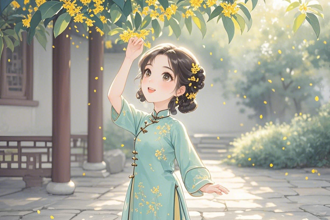 小中与桂花（图片由即梦AI生成）.jpg