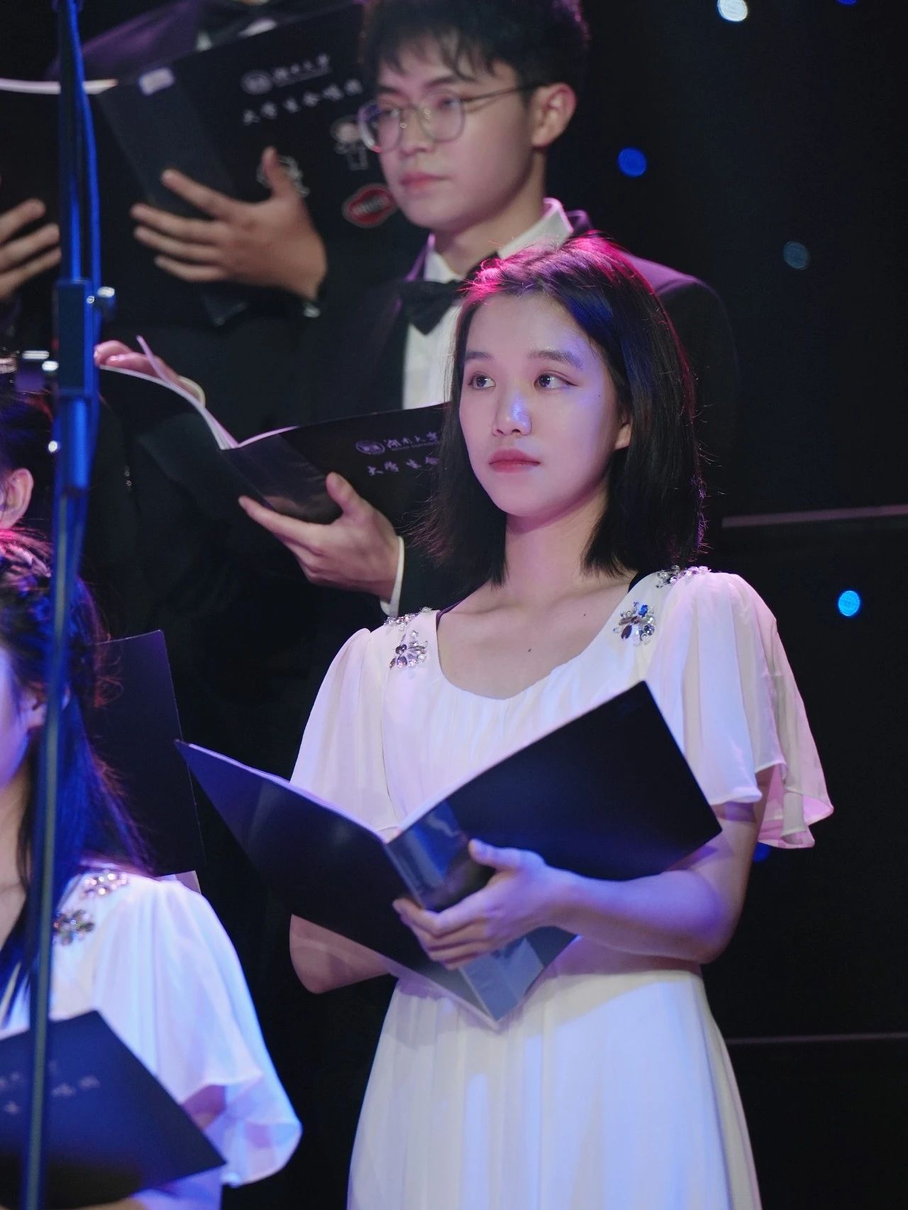 第7届“美好的远方”合唱音乐会合唱准备。