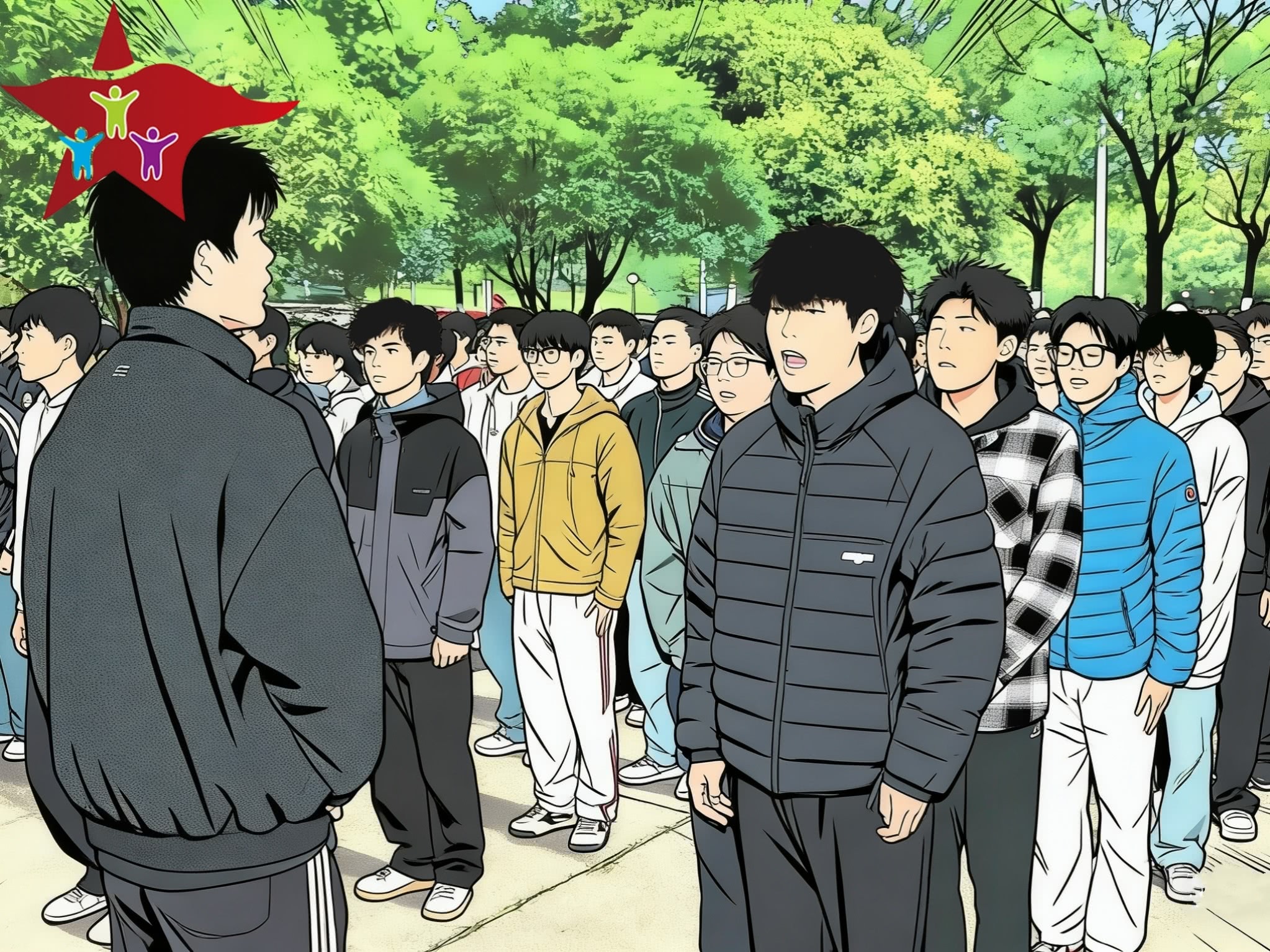 学员们嘹亮的歌声与口号是对青春与责任最响亮的回答，是朝气与热忱奔赴理想的完美答卷。