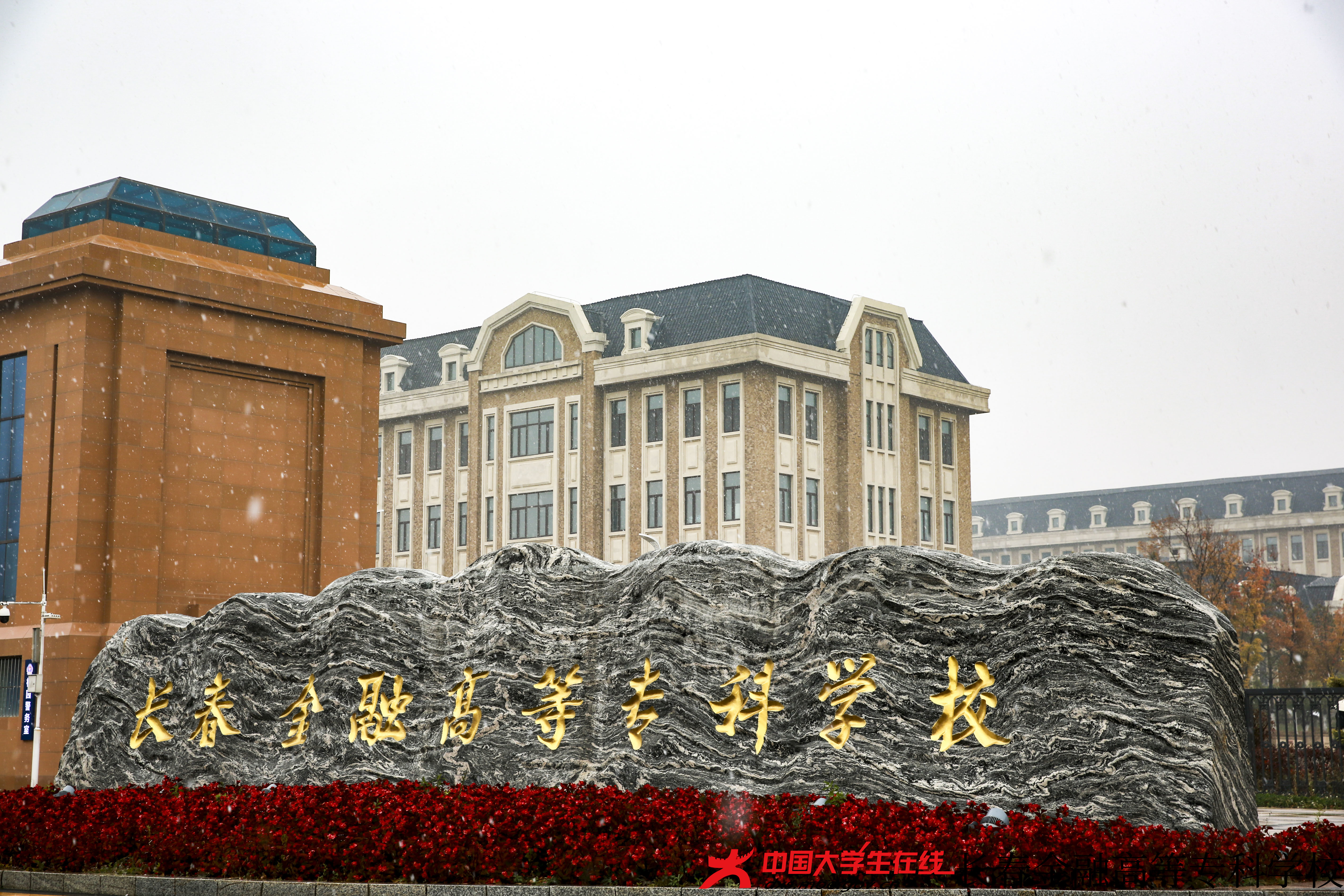 大学生记者团--金专初雪