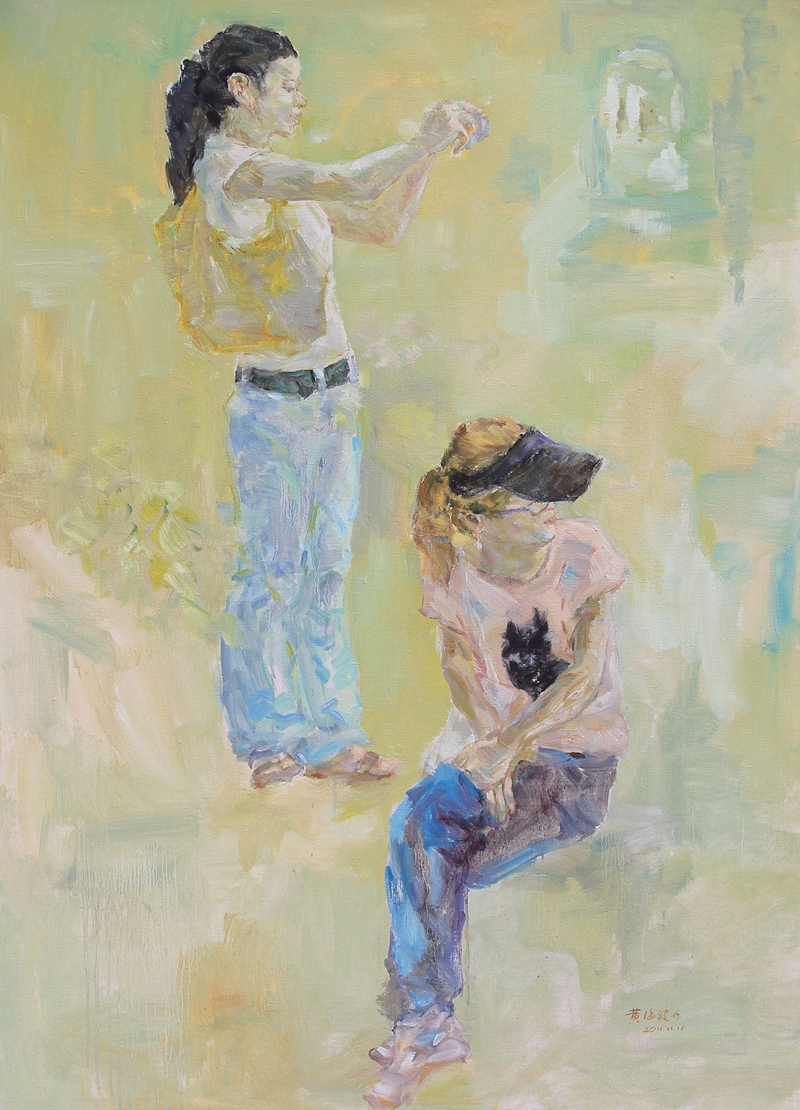 12.油画《青春》 黄海波.jpg 12.油画《青春》 黄海波.jpg