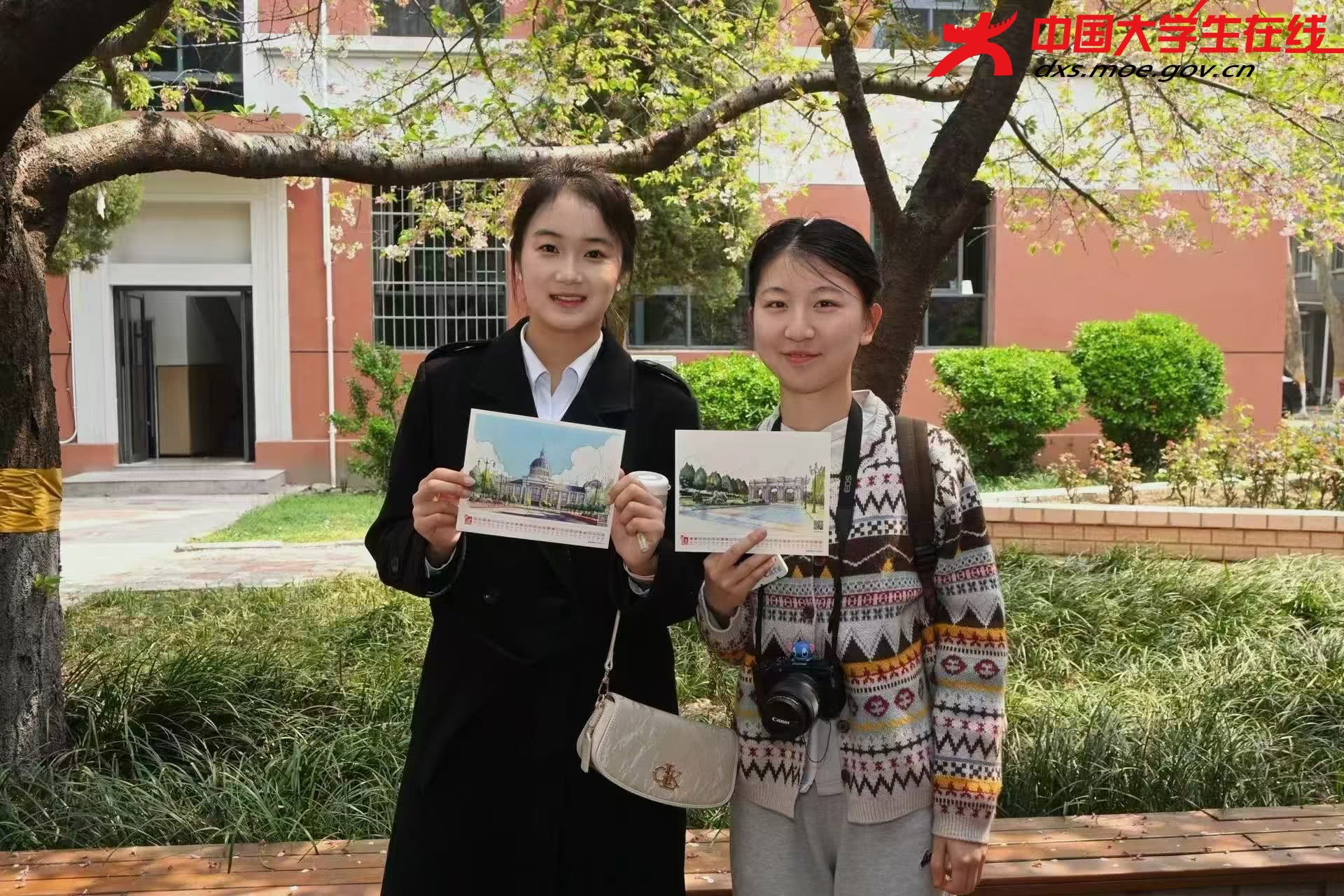 获奖同学合影 来源：河南农业大学