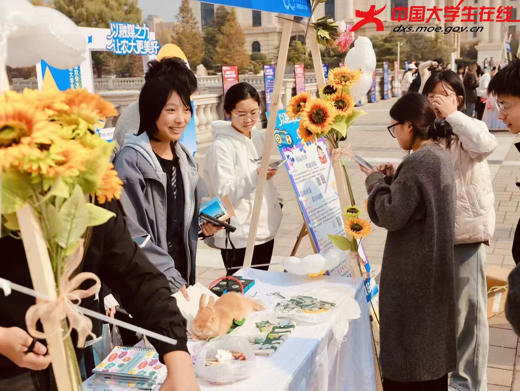 学子游玩小游戏（七） 来源：河南农业大学