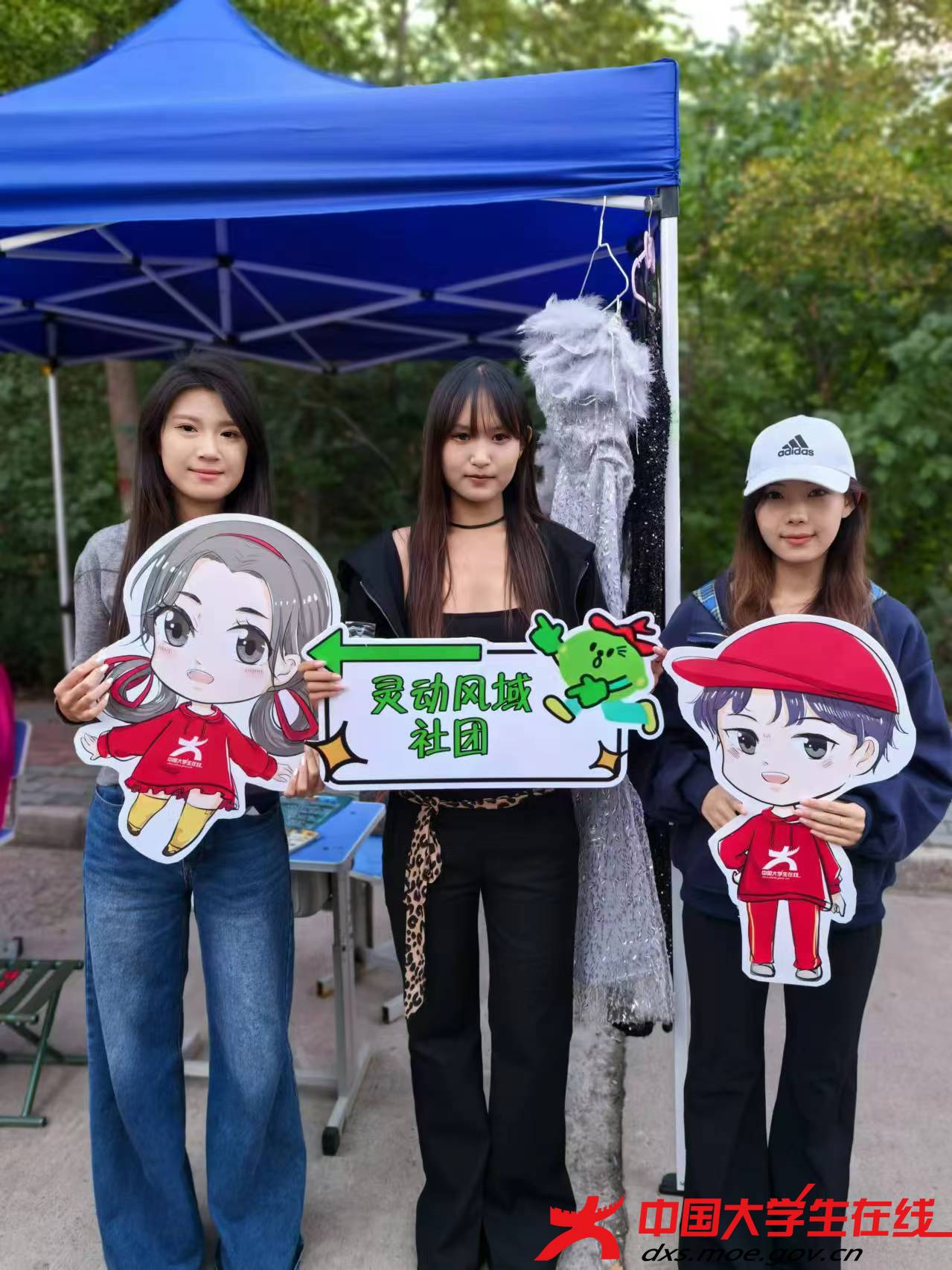 精彩生活，从“新”开始——灵动风域社团（图片由唐山师范学院董戌姿提供）