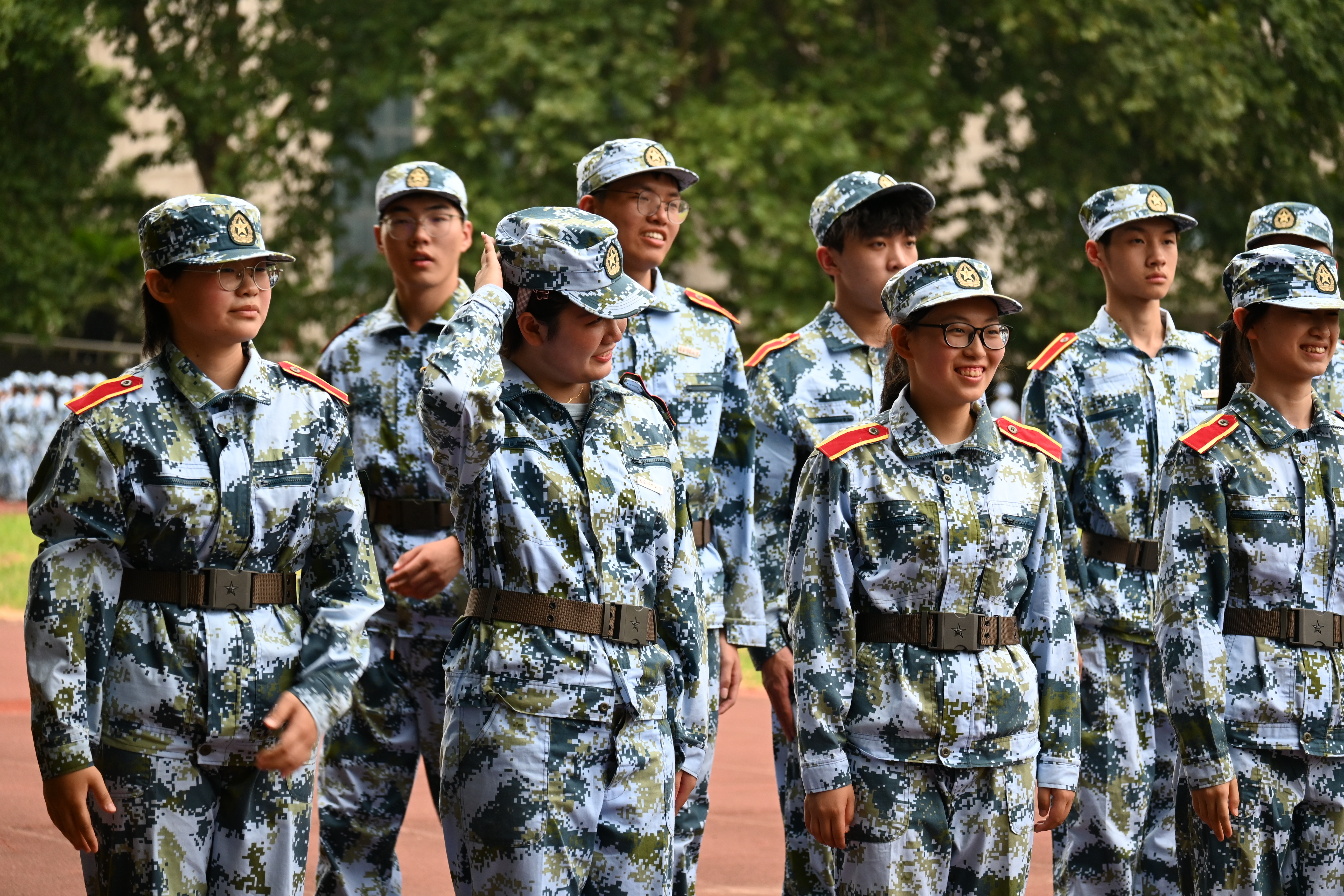 同学们的意气锋芒